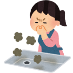 キッチンの排水溝の臭いの原因って何？